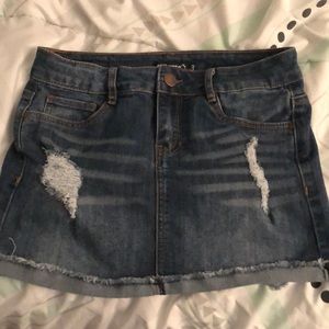 Denim skirt